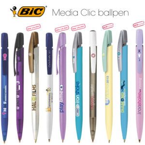 Bolígrafos BIC Media Clic