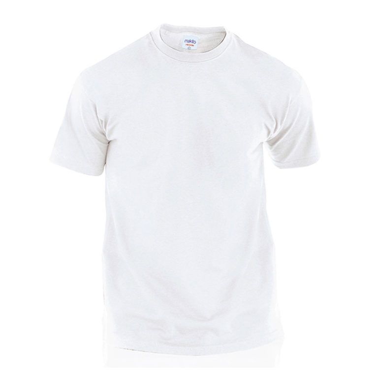 Camisetas publicitarias baratas Hecom blanca
