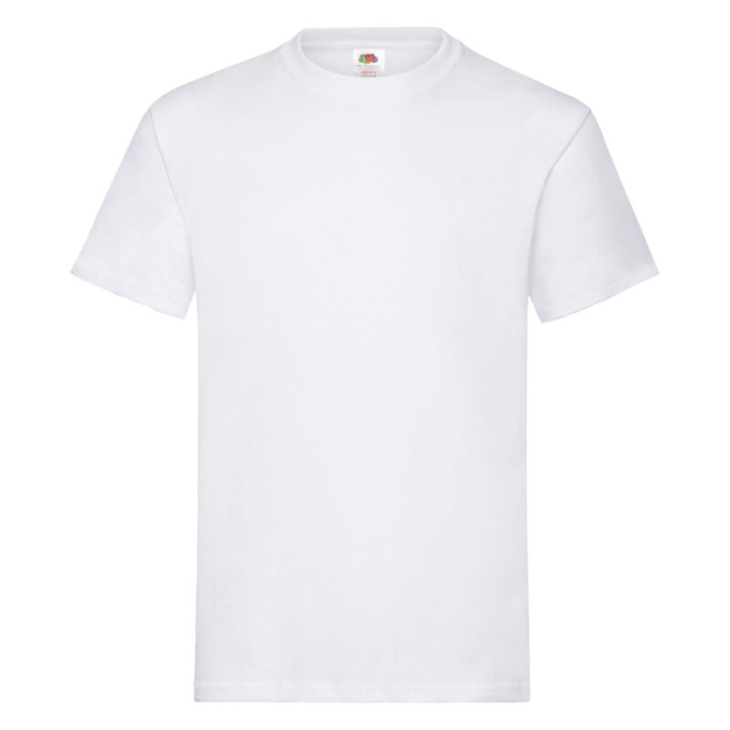 Camiseta Blanca Fruit Of The Loom Para Niñas: Suave Y Entallada