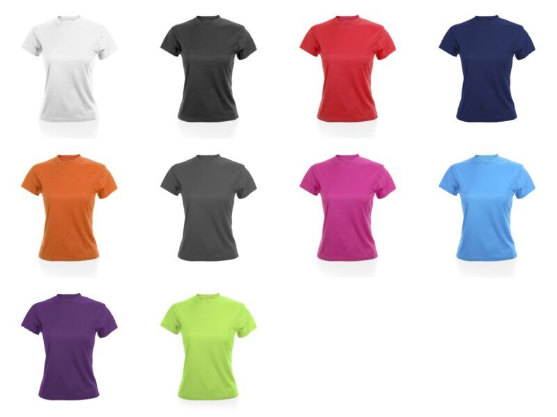 Camisetas de deporte mujer Tecnic Plus colores