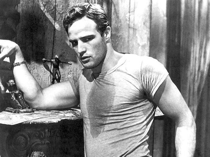 La camisetas son para el verano, Marlon Brando