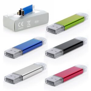 Memoria usb personalizada Micro USB y Tipo C