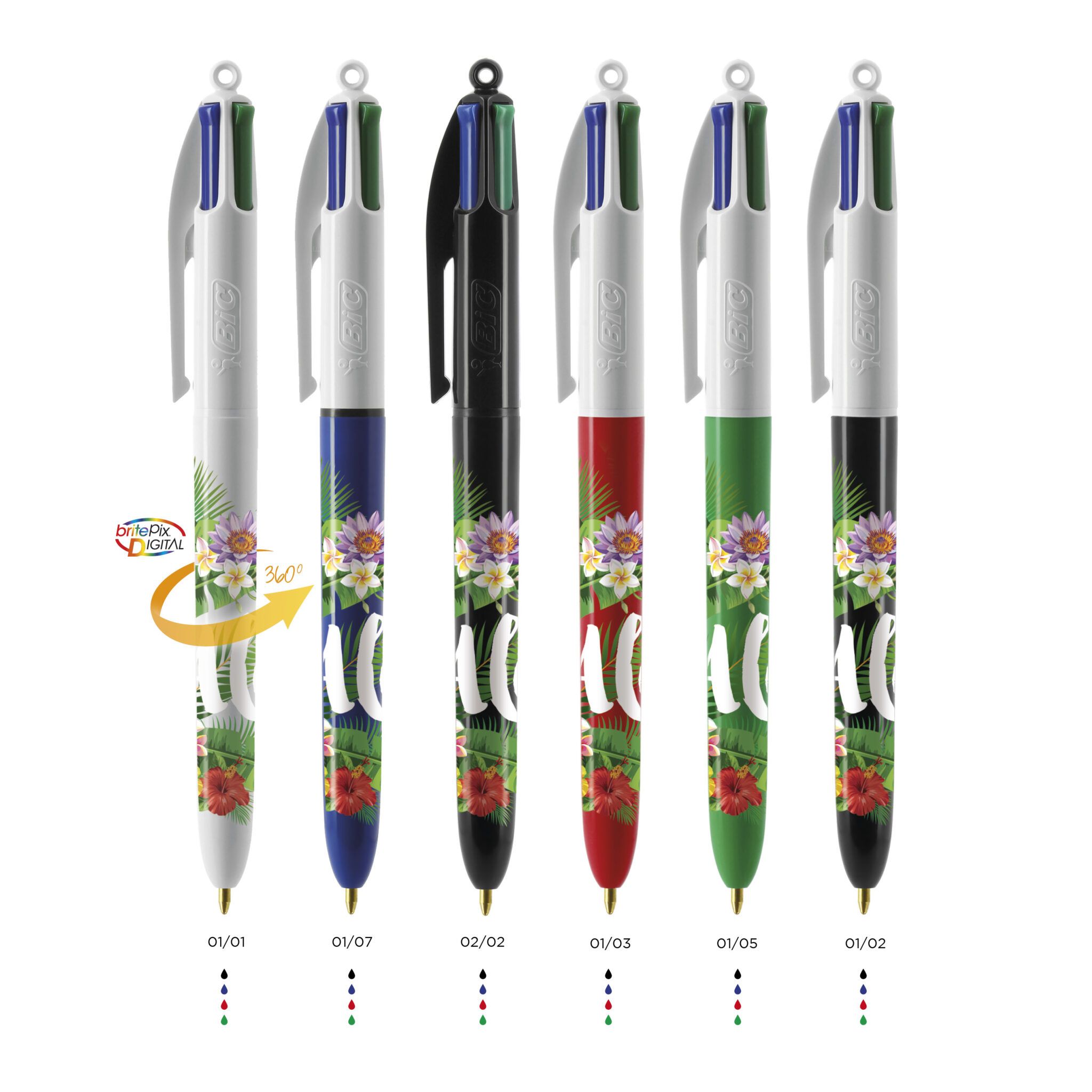 Bolígrafo BIC 4 Colores personalizado - Laduda Publicidad