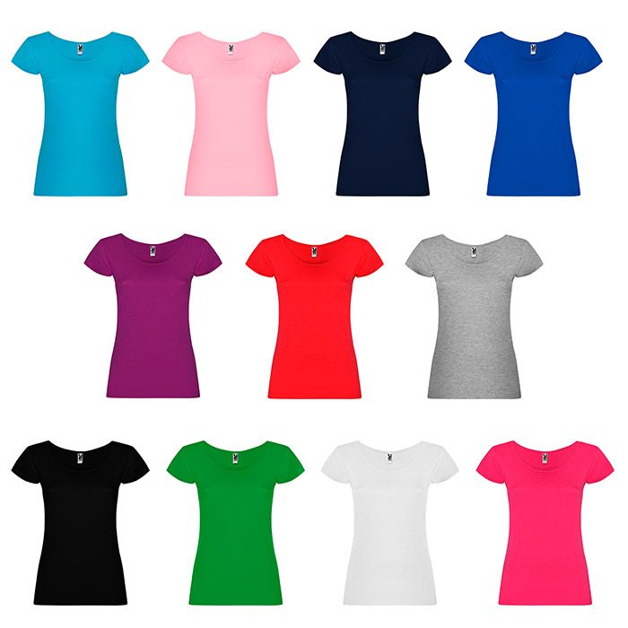 Colores camiseta mujer Guadalupe Roly