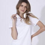 Camiseta blanca mujer personalizada Keya WCS150 5867-000-30