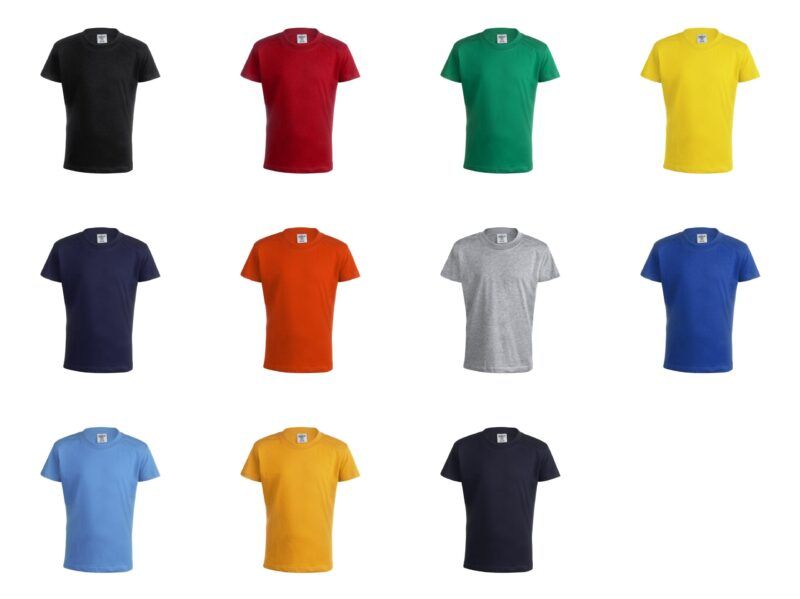 colores Camisetas infantiles personalizadas Keya YC150