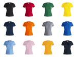 colores Camisetas mujer personalizadas Keya WCS150