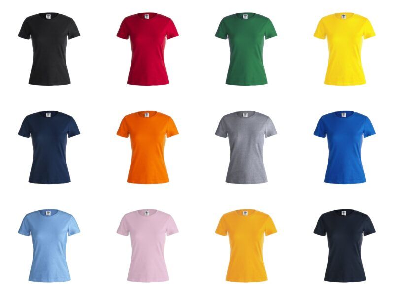 colores Camisetas mujer personalizadas Keya WCS150