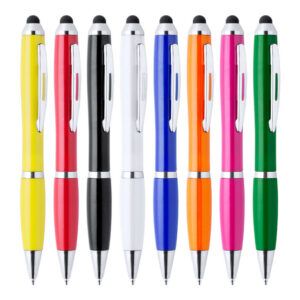 Bolígrafos personalizados con puntero táctil Zeril