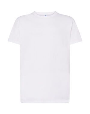 Camiseta talla grande JHK White Long TSRA150WLTKS  Laduda Publicidad