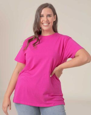 Camiseta tallas grandes JHK de mujer CURVS150  Laduda Publicidad