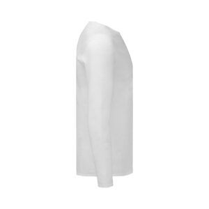 Camiseta Adulto Blanca Iconic Long Sleeve T Makito 1322 personalizada Laduda Publicidad 1322-000-1
