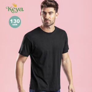 Camiseta Adulto Color "keya" MC130 KEYA 5855 personalizada Laduda Publicidad 5855-000-1