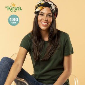 Camiseta Mujer Color "keya" WCS180 KEYA 5870 personalizada Laduda Publicidad 5870-000-1