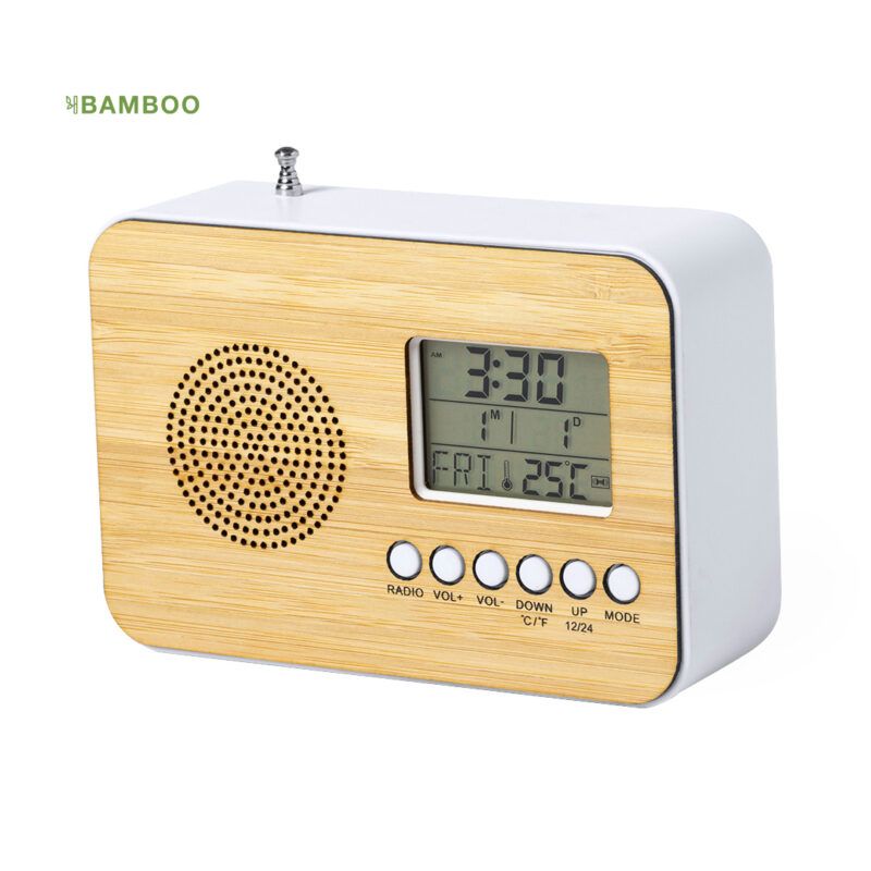 Reloj Radio Tulax Makito 6517 personalizadas Laduda Publicidad 6517-000-3