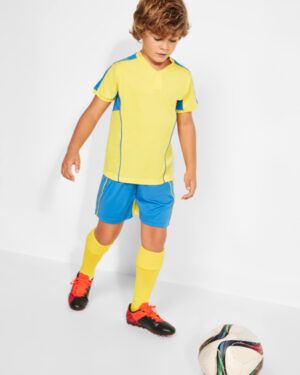 Roly - BOCA kids CJ0346-KIDS Equipación fútbol infantil combinada en dos colores modelo 1
