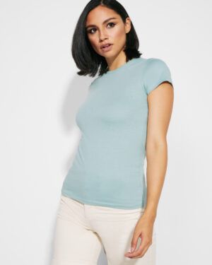Roly - CAPRI 6683_126_1_1 camiseta de mujer manga corta de algodón entallada modelo 1