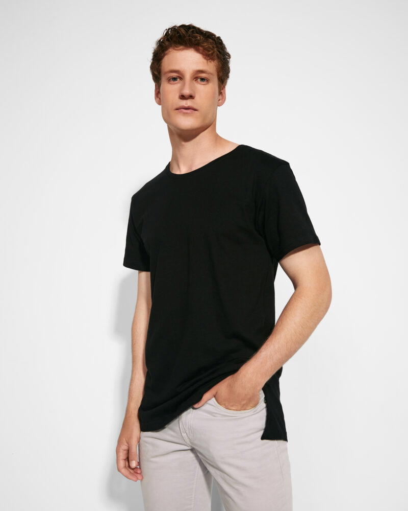 Roly - COLLIE 7136_02_1_4 camiseta oversized manga corta de dos capas con elastano modelo 4