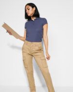 Roly - DAILY WOMAN STRETCH 8407_85_1_1 pantalón cargo de mujer tejido elástico modelo 1
