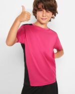 Roly - DETROIT kids CA6652-KIDS camiseta de poliéster para niño de deporte bicolor modelo 1