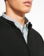 Roly - ELBRUS 1103_02_3_1 chaqueta de felpa perchada manga larga con cuello mao detalle 1