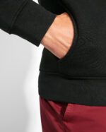 Roly - ELBRUS 1103_02_3_2 chaqueta de felpa perchada manga larga con cuello mao detalle 2