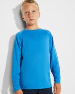 Roly - MONTECARLO L/S kids CA0415-KIDS camiseta deportiva niño transpirable manga larga modelo 1