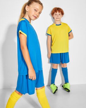 Roly - RACING kids CJ0452-KIDS Equipación infantil de 2 camisetas y 1 pantalón modelo 1