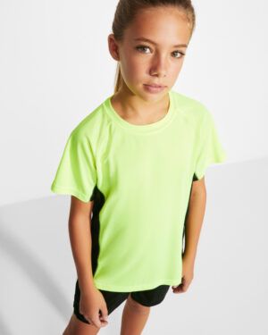 Roly - SHANGHAI kids CA6595-KIDS camiseta técnica deportiva infantil tejido bird's eye modelo 1