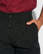 Roly - WAITER 9250_02_3_1 pantalón largo de camarero para hombre semientallado detalle 1