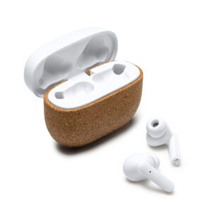 Stamina - FOLK Auriculares inalámbricos de ABS reciclado y corcho personalizados laduda publicidad 3045_01_1_1
