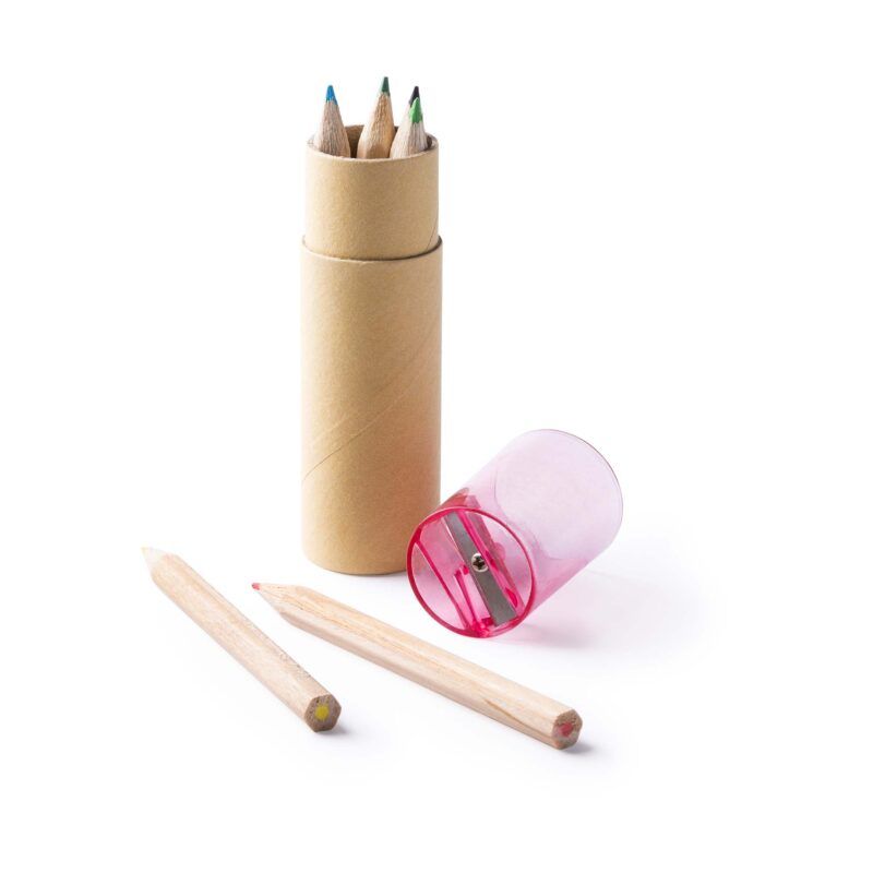 Stamina - MABEL Set 6 lápices de madera en estuche de cartón reciclado personalizados laduda publicidad 8089_60_1_1